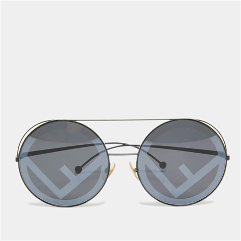 fendi sole 0285|Fendi FF 0285 C9A Women's Round Sunglasses .